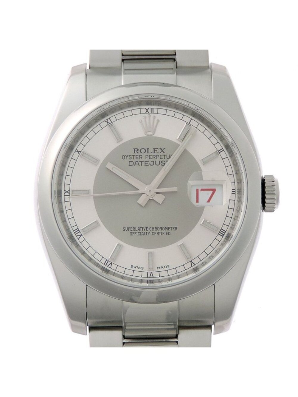Rolex Watch Silver